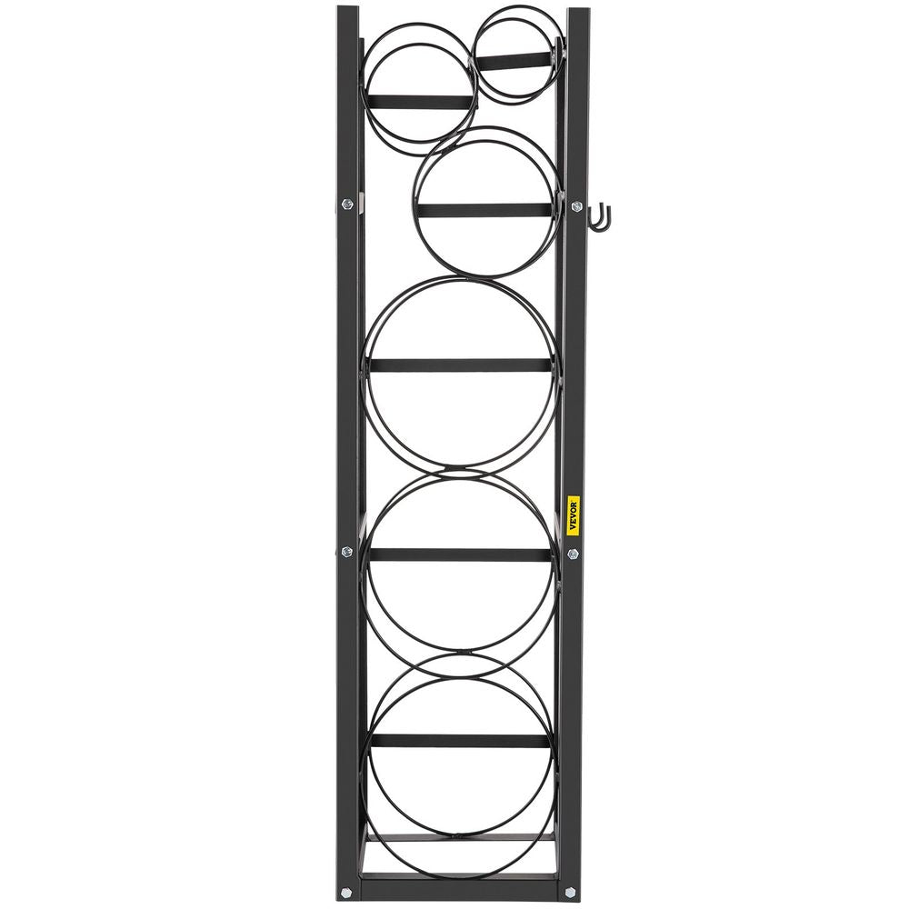 Refrigerant Tank Rack with 3-30lb and Other 3 Saving Space, Cylinder Tank Rack 1168mm, Refrigerant Cylinder Rack Gas Cylinder Racks and Holders, for Gas Oxygen Nitrogen Storage