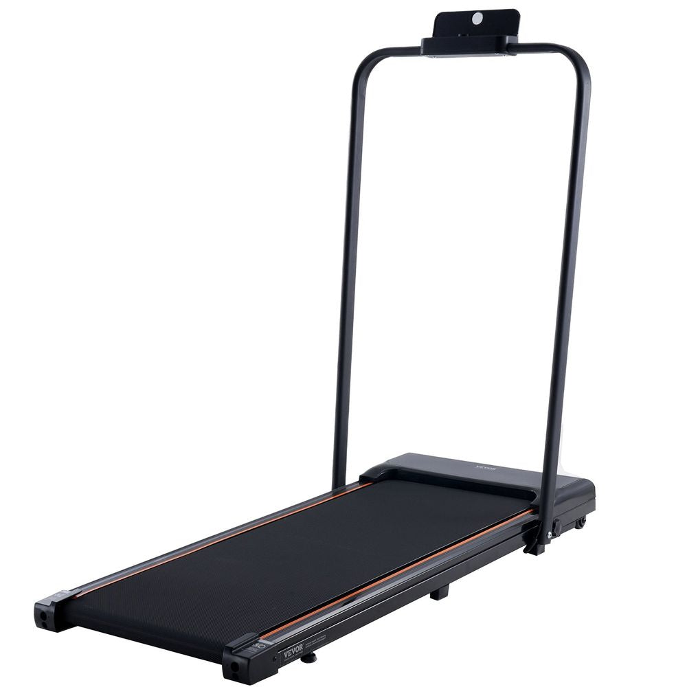 Walking Pad Under Desk Treadmill with Handle Bar for Home Office
