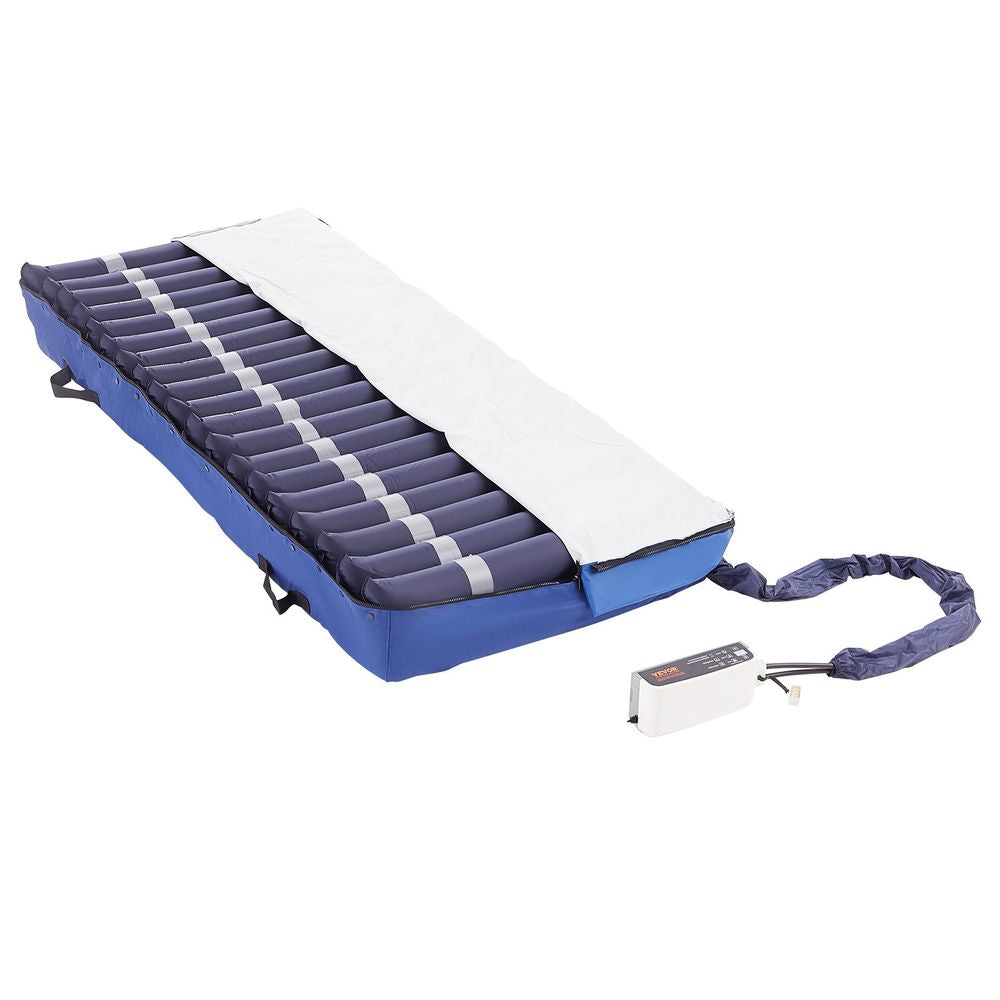 Alternating Air Pressure Mattress, Dual-Layer Alternating Pressure Pad for Hospital Beds, 450LBS Loading Air Mattress for Bed Sores with Electric Quiet Pump, A, B-C Pressure Modes