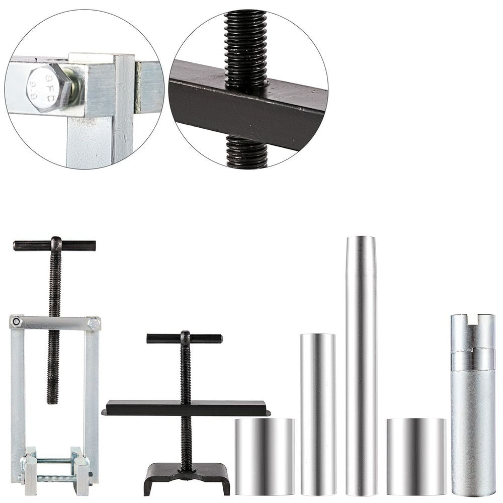 Turbine Shaft, 6pcs Pump Stator Seal Ring Tools, Spring Compressor, Pump Puller Kit, Bushing Sizer Rotor Aligner, Pump Stator Seal Ring and Re-Sizer Kit for Thm700-R4 (Md8), 4L60, 4L60E, 4L70E