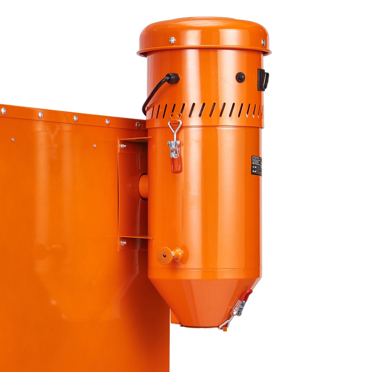 Dust Collection System: 1.6-HP Dust Collector Media Reclaimer with 1.8 Gallon Capacity - Universal Fit for Sandblaster Cabinets and Media Blasters