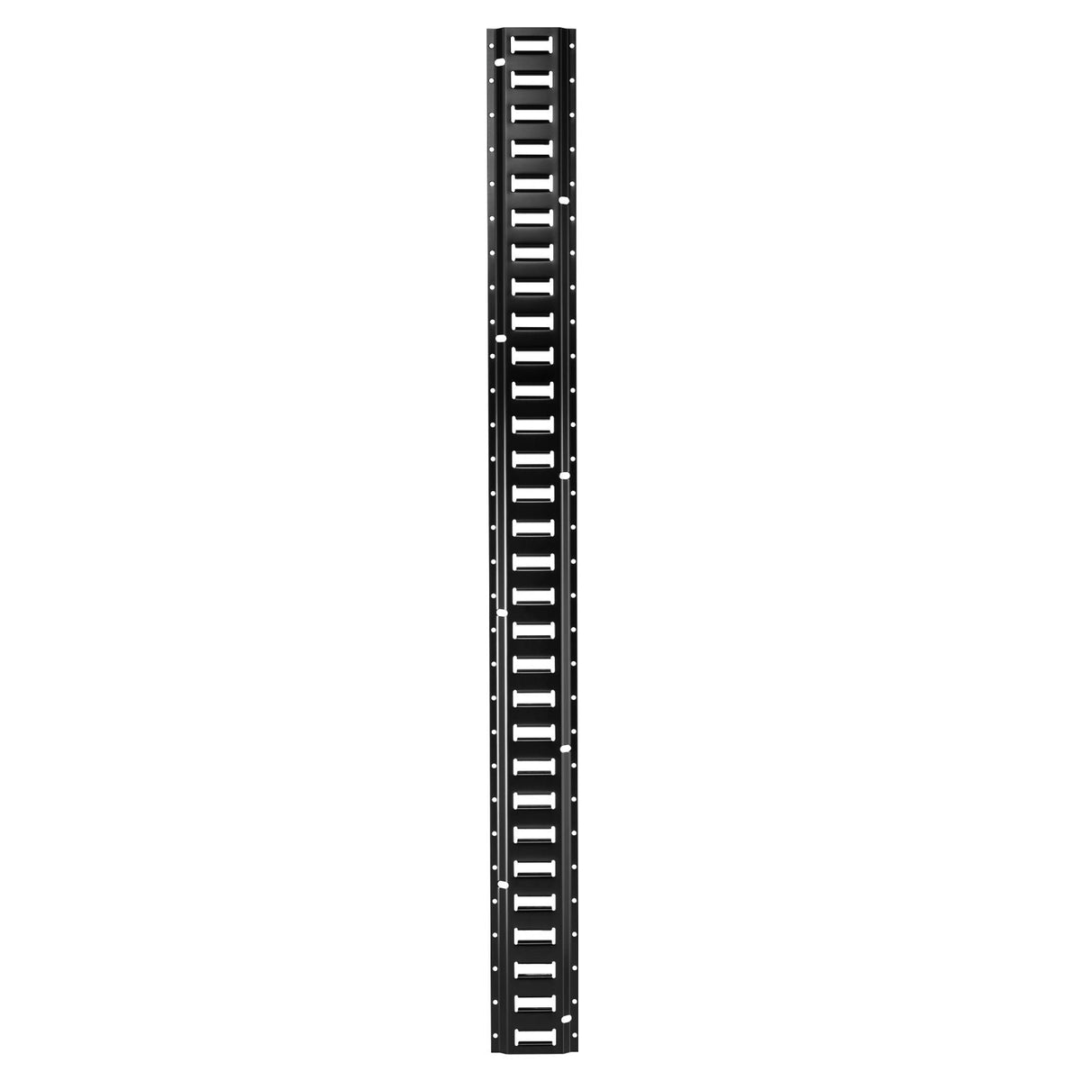 E-Track Tie-Down Rail Kit, 6 Pack 5 ft E Track Rails, 26 Pcs Includes 2 Ratchet Straps & 6 O-Rings & 6 Tie-Offs with D-Ring & 12 End Caps, Fit for Garages Vans Trailers Motorcycles