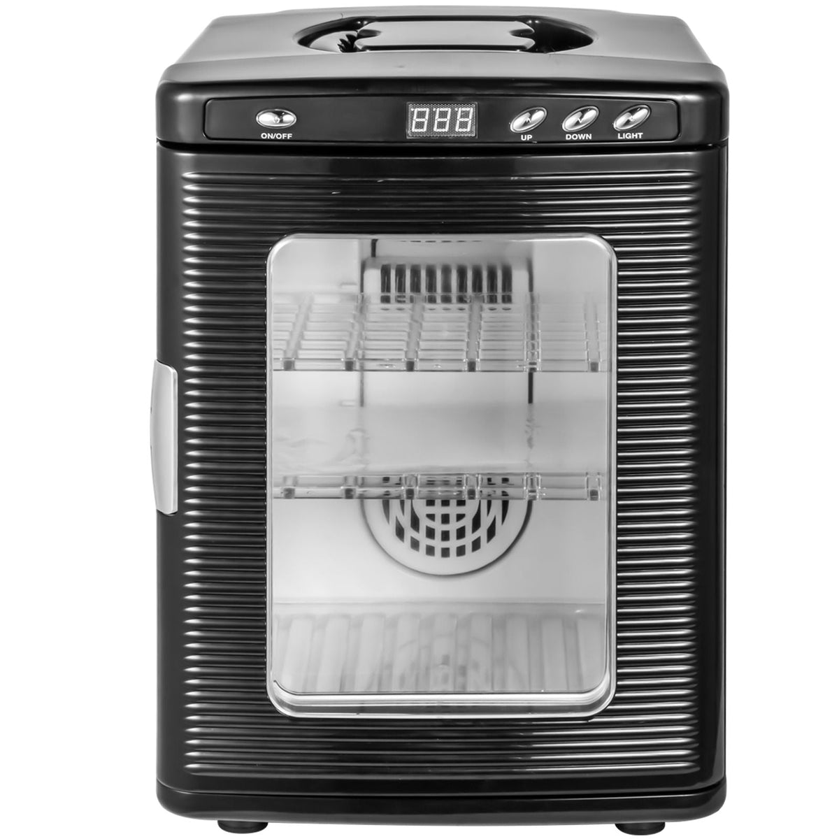 Egg Incubator and Hatcher 25L Black Reptile Egg Incubator 5-42 Celsius Scientific Hatcher Heating Bright LED Digital Display For Small Animals
