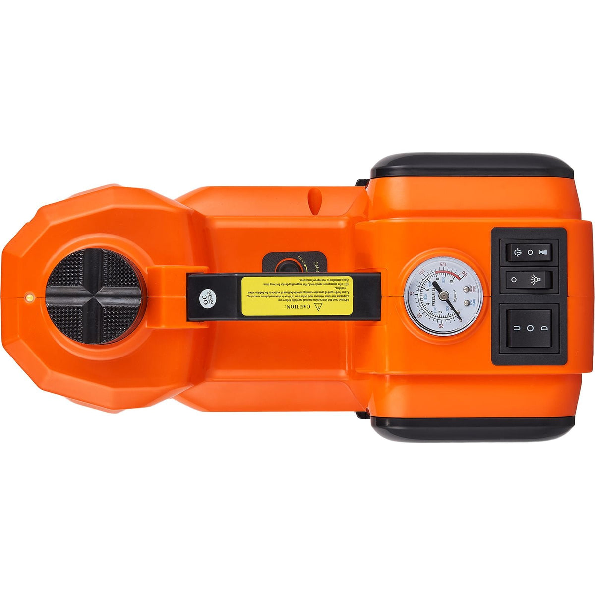 Electric Car Jack, 5 Ton/11023 LBS Hydraulic Jack with Electric Impact Wrench, Portable Car Lift with Built-in Inflatable Pump, and LED Light for SUV MPV Sedan Truck Change Tires Garage Repair