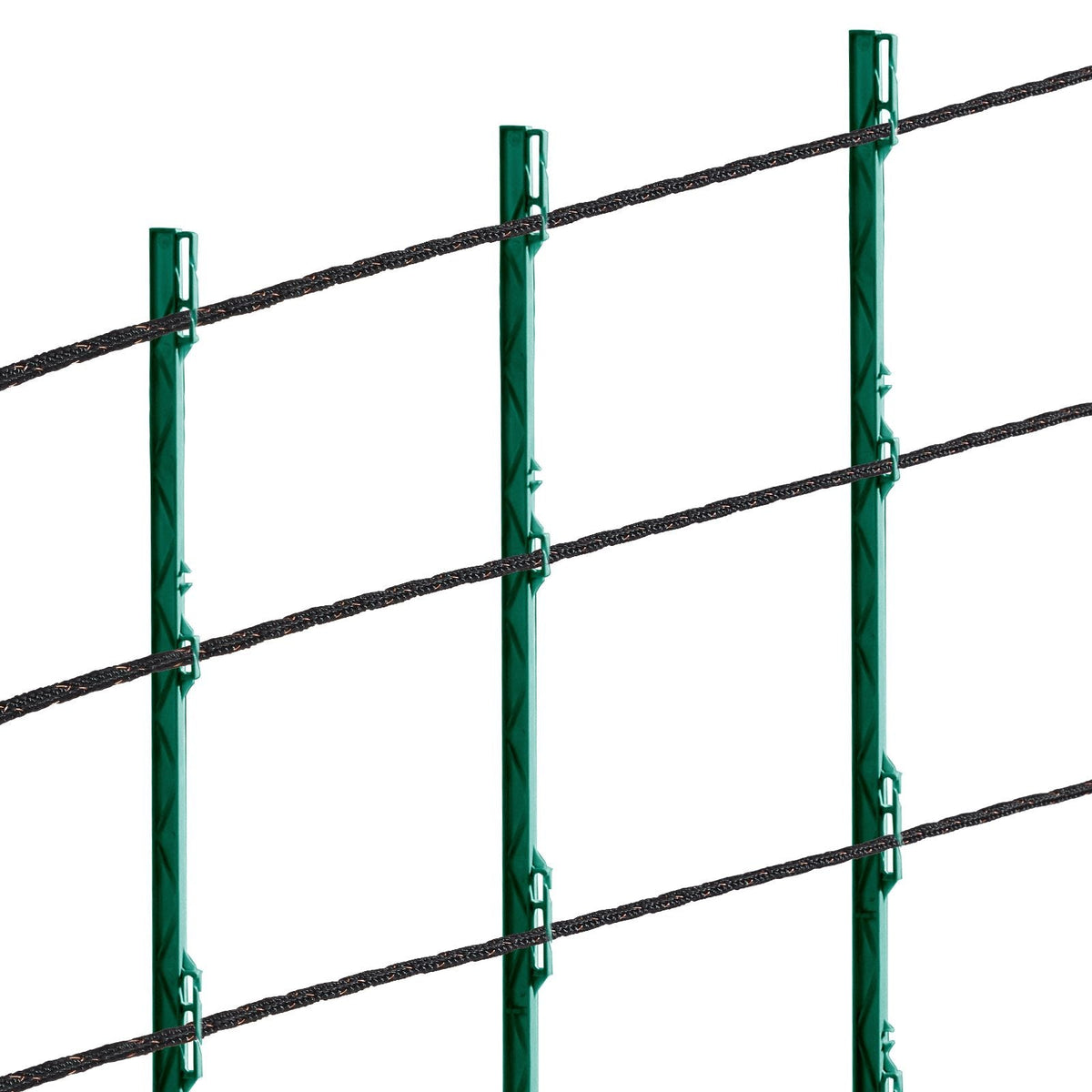 Electric Fence Wire, 1000Ft 305M Portable Polywire, 1/4" Diameter 2 Copper Strands for Reliable Conductivity and Rust Resistance, Fencing Rope Line for Horse, Cattle, Livestock