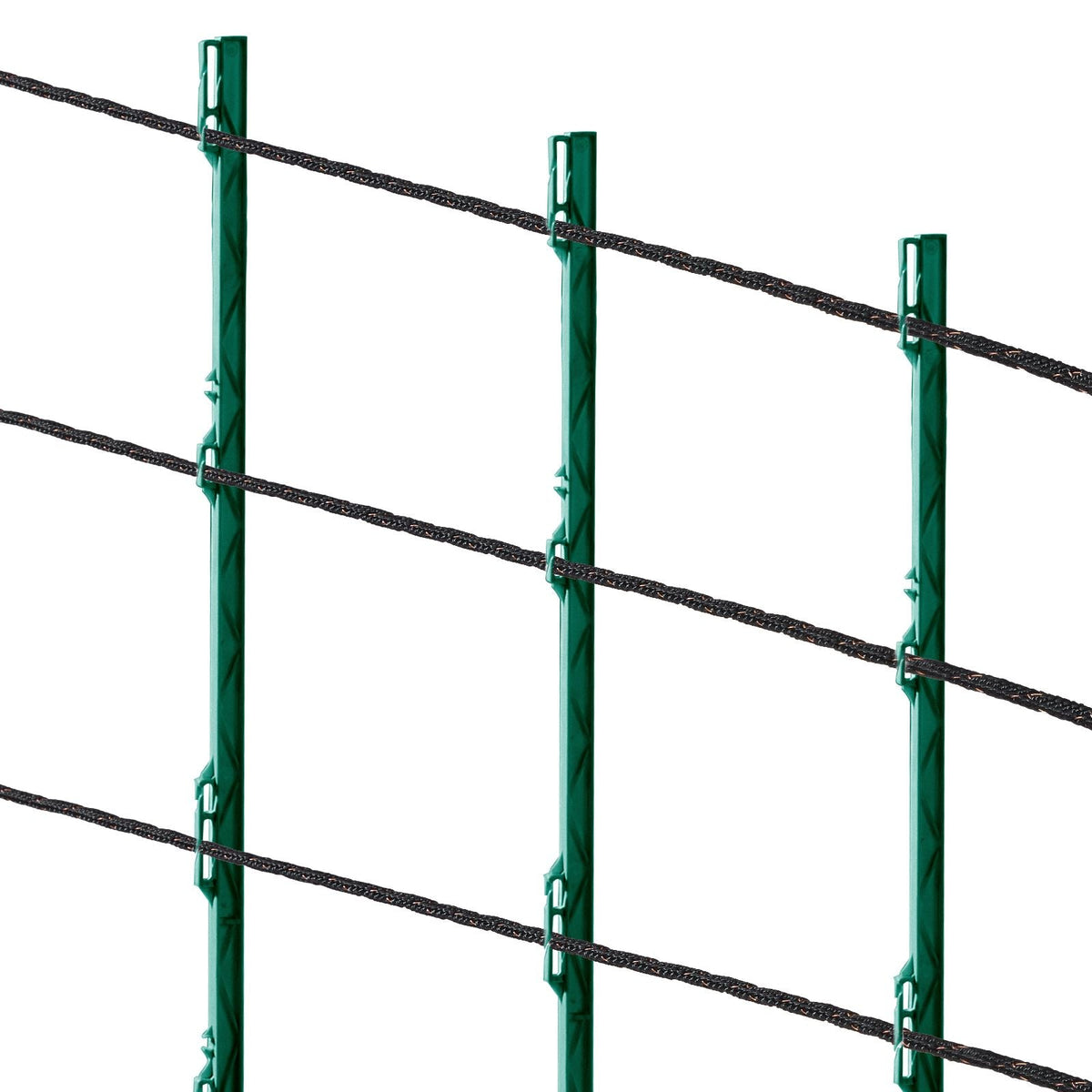 Electric Fence Wire, 1000Ft 305M Portable Polywire, 1/4" Diameter 2 Copper Strands for Reliable Conductivity and Rust Resistance, Fencing Rope Line for Horse, Cattle, Livestock