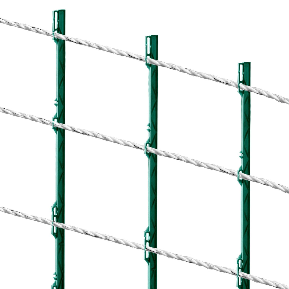 Electric Fence Wire, 656Ft 200M Portable Polywire, 1/4" Diameter 6 Stainless Steel Strands for Reliable Conductivity and UV, Rust Resistance, Fencing Rope Line for Horse, Cattle, Livestock