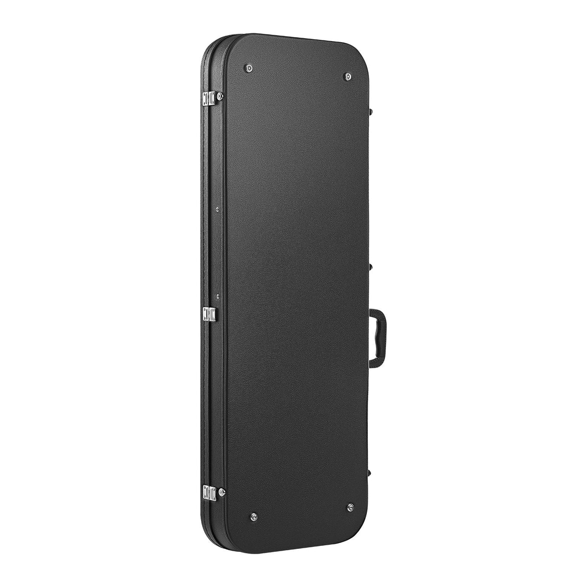 Electric Guitar Hard Case, 43.11 in Rectangular Guitar Hard Case, With Lock Latch Keys Handle, PVC Padding Soft Lining Water-Resistant Hard Shell Guitar Cases, for 39 in Electric Guitars, Black