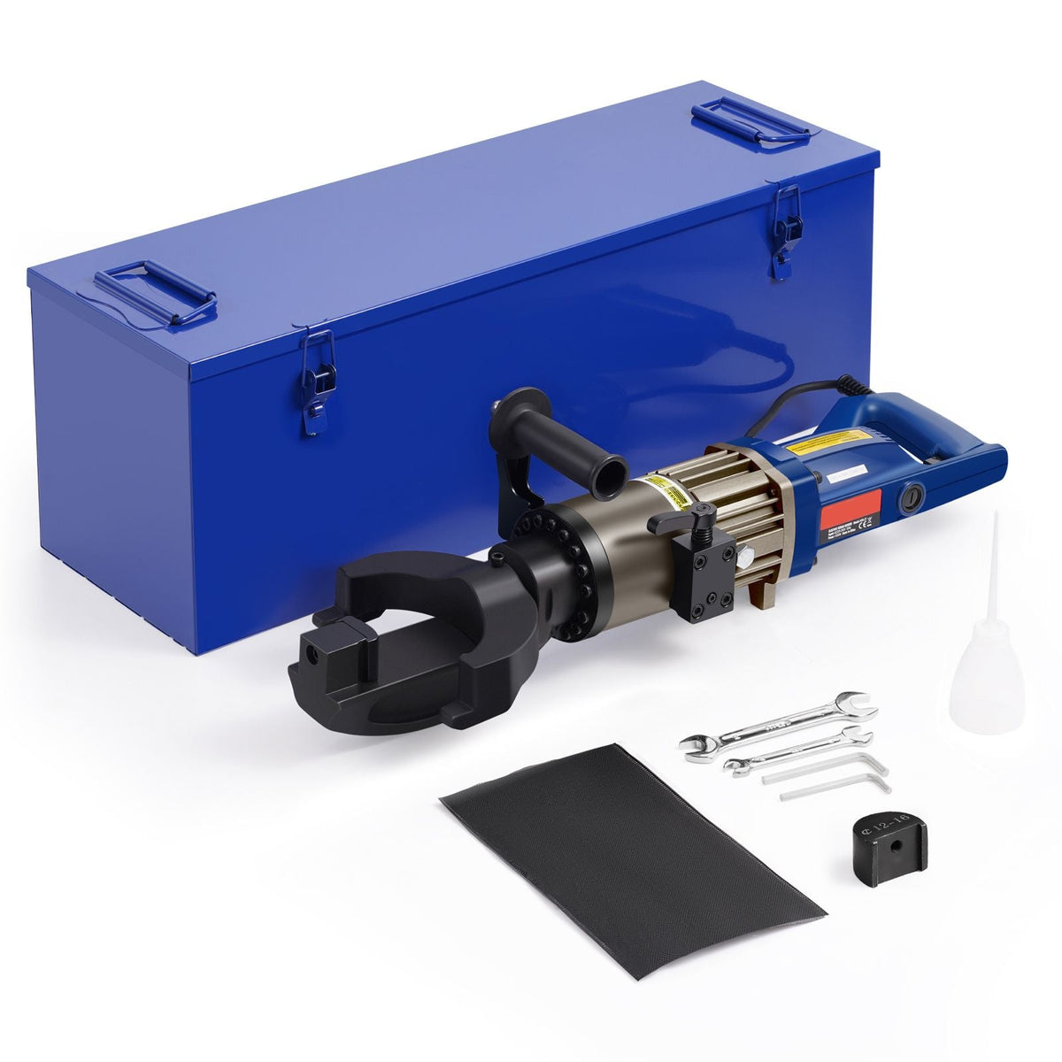 Electric Hydraulic Rebar Bender, 1.2 KW 0.9 inch 22 mm Hand Held Rebar Bender 110 V Portable Electric Rebar Bender, within 5 s