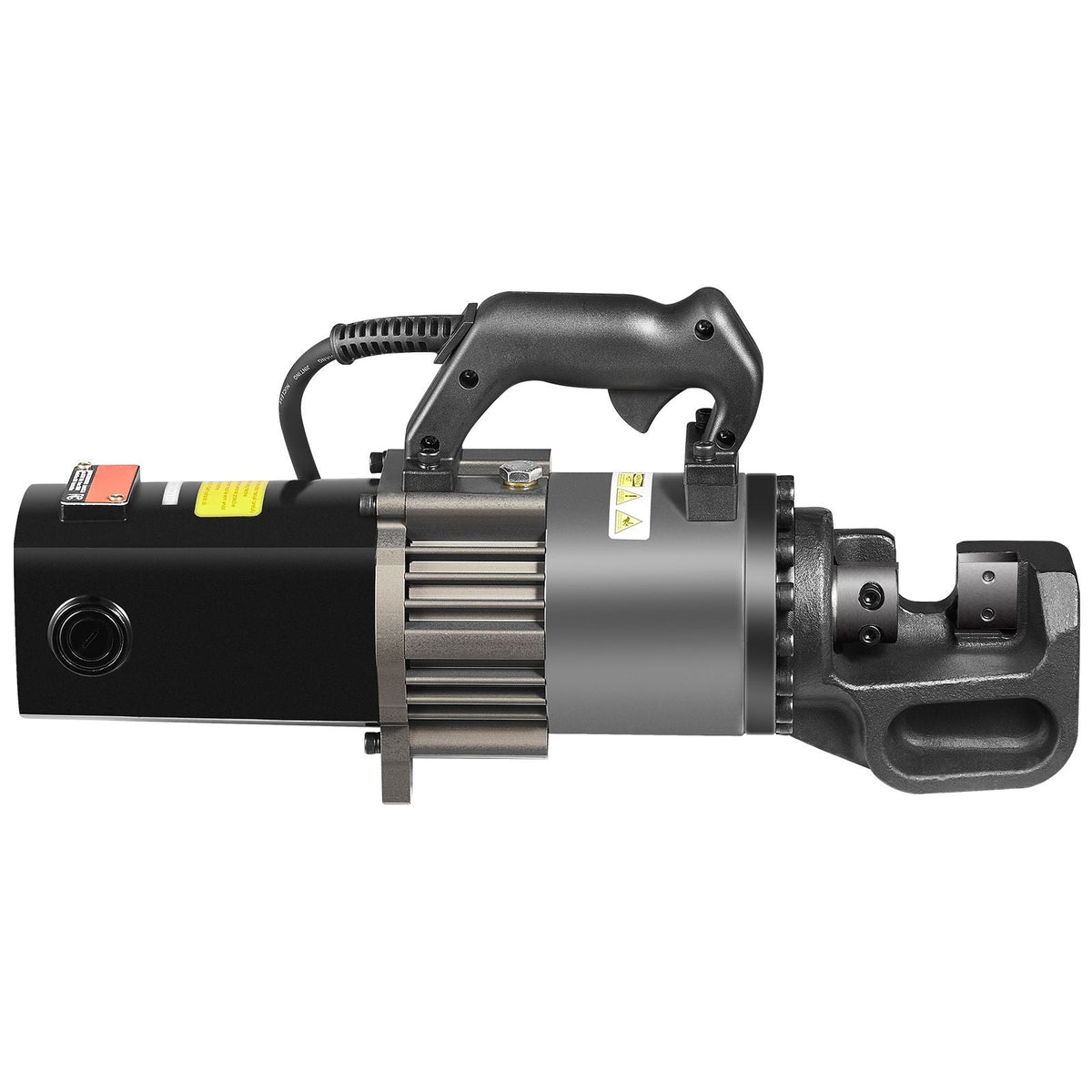 Electric Hydraulic Rebar Cutter, 2000W Portable Rebar Cutter, Cutting up to 1 Inch #8 4-25mm Rebar within 3.5 Seconds, High Power Steel Rebar Cutter with Oil Can Rich Accessories,Black RC-25