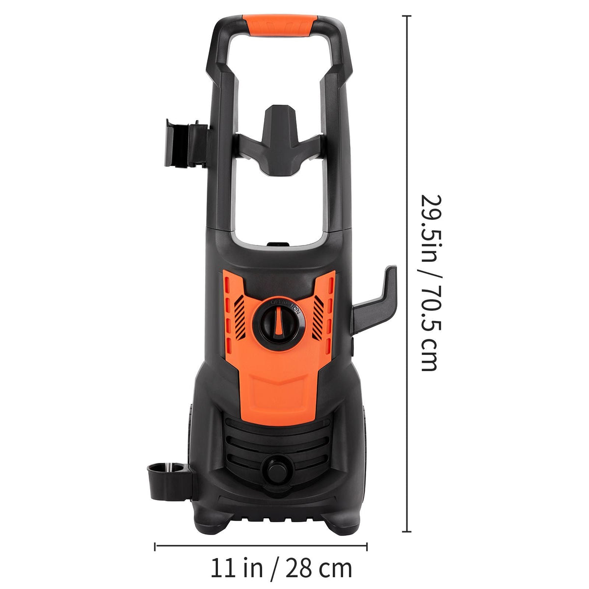 Electric Pressure Washer, 2150 PSI, Max. 1.8 GPM, 1800W Power Washer w/ 26 ft Hose, 4 Quick Connect Nozzles, Foam Cannon, Portable to Clean Patios, Cars, Fences, Driveways