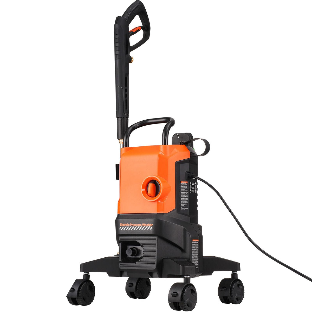 Electric Pressure Washer, Max 2700 PSI and 1.8 GPM, High Power Pressure Cleaning Machine with 4 Quick Connect Nozzles and a Foam Cannon, Ideal for Cars/Fences/Driveways/Patios/Home Cleaning