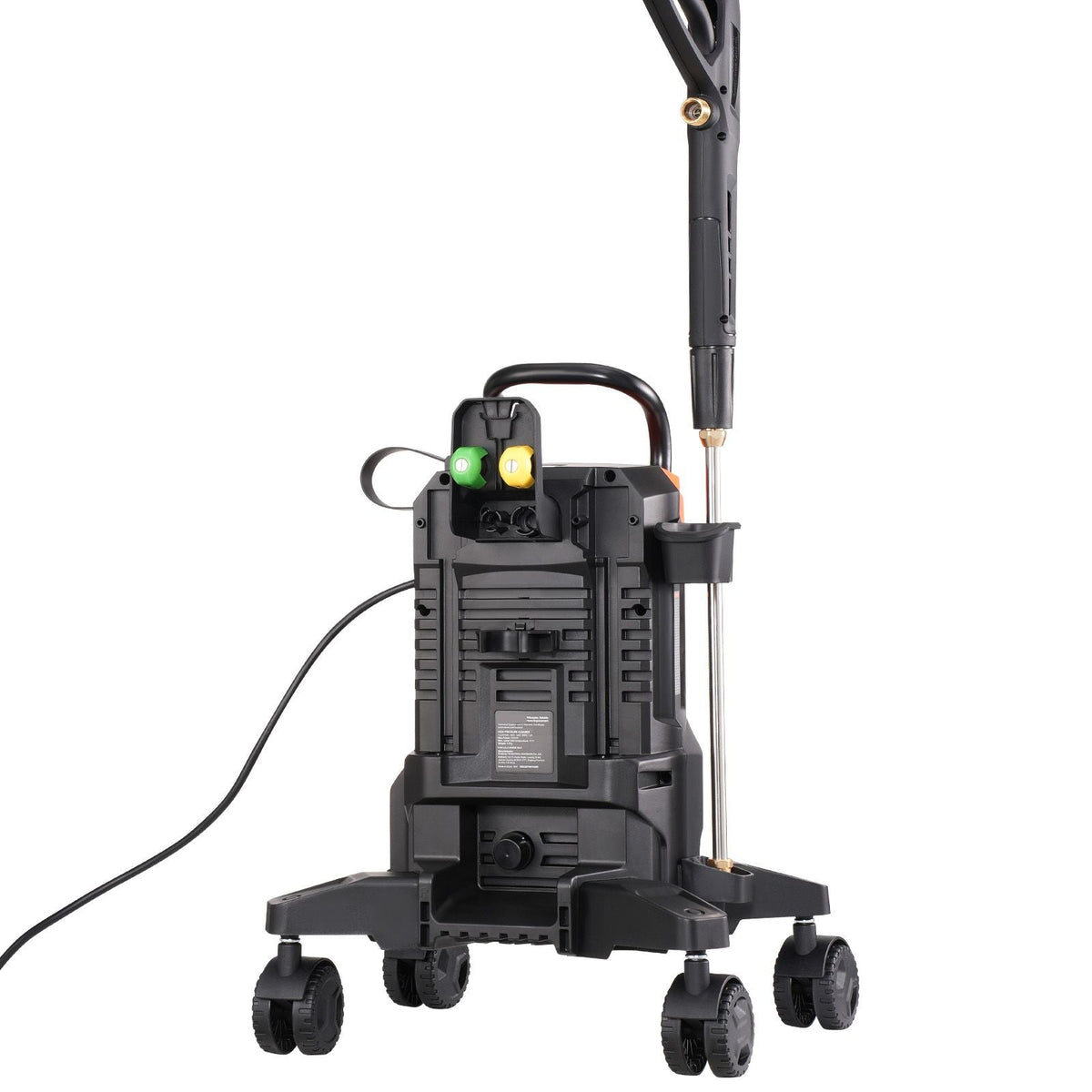 Electric Pressure Washer, Max 2700 PSI and 1.8 GPM, High Power Pressure Cleaning Machine with 4 Quick Connect Nozzles and a Foam Cannon, Ideal for Cars/Fences/Driveways/Patios/Home Cleaning