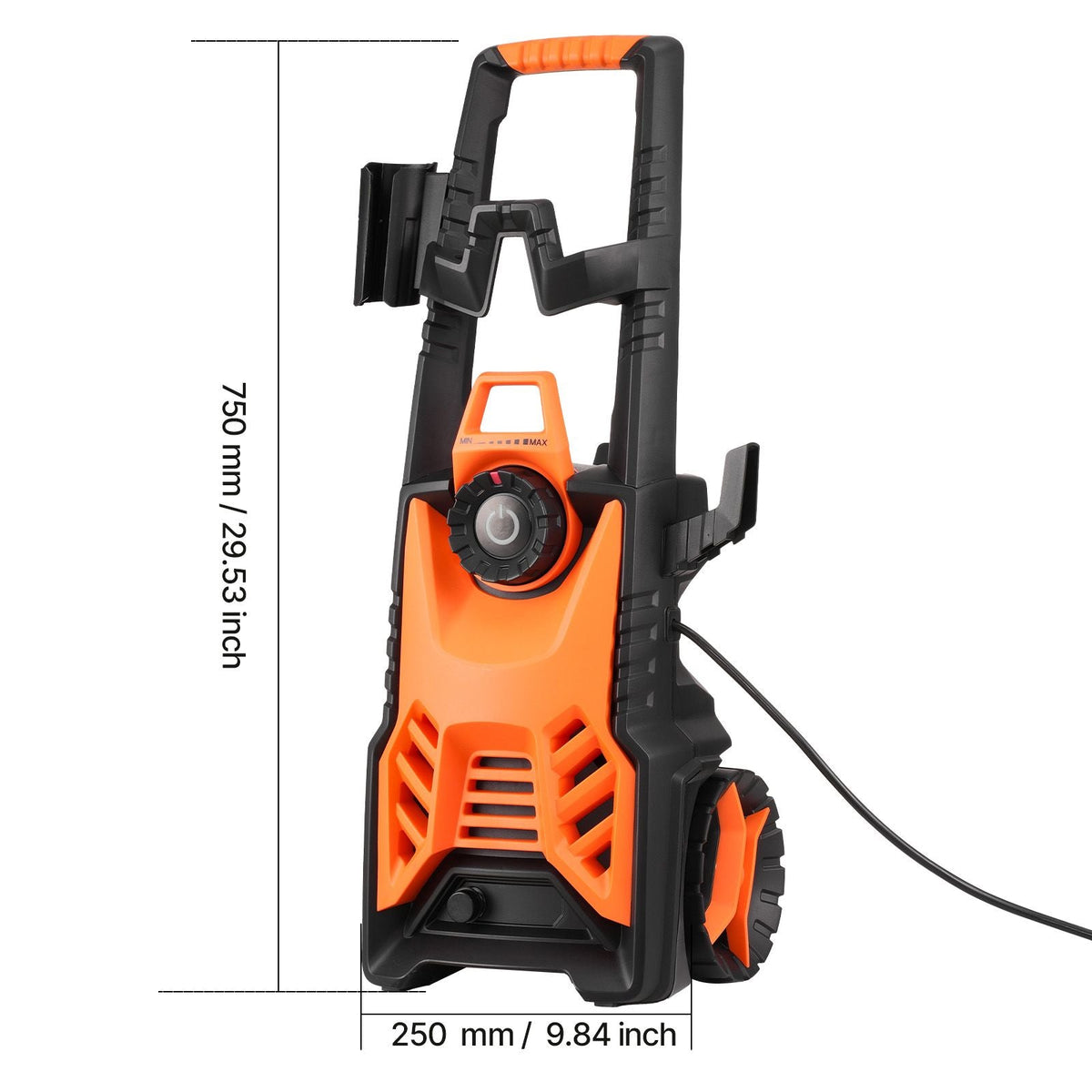 Electric Pressure Washer, Max 4500 PSI and 3.2 GPM With Pressure Adjustment, High Power Pressure Cleaning Machine with 4 Quick Connect Nozzles, for Cars/Fences/Driveways/Patios/Home Cleaning