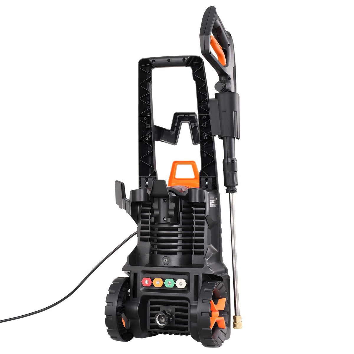 Electric Pressure Washer, Max 4500 PSI and 3.2 GPM With Pressure Adjustment, High Power Pressure Cleaning Machine with 4 Quick Connect Nozzles, for Cars/Fences/Driveways/Patios/Home Cleaning