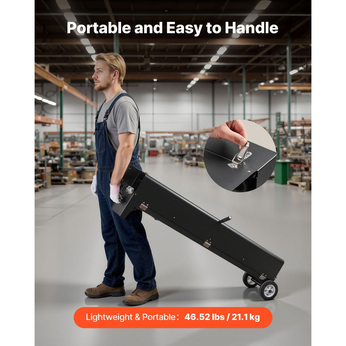 Electric PVC Conduit Heater, 1/2" to 4", 2200W Rapid and Even Heating, PVC Bender Heater Pipe Bending Tool with Carrying Handle, Easy to Use, for Construction Crews, DIY Enthusiasts, Workshop