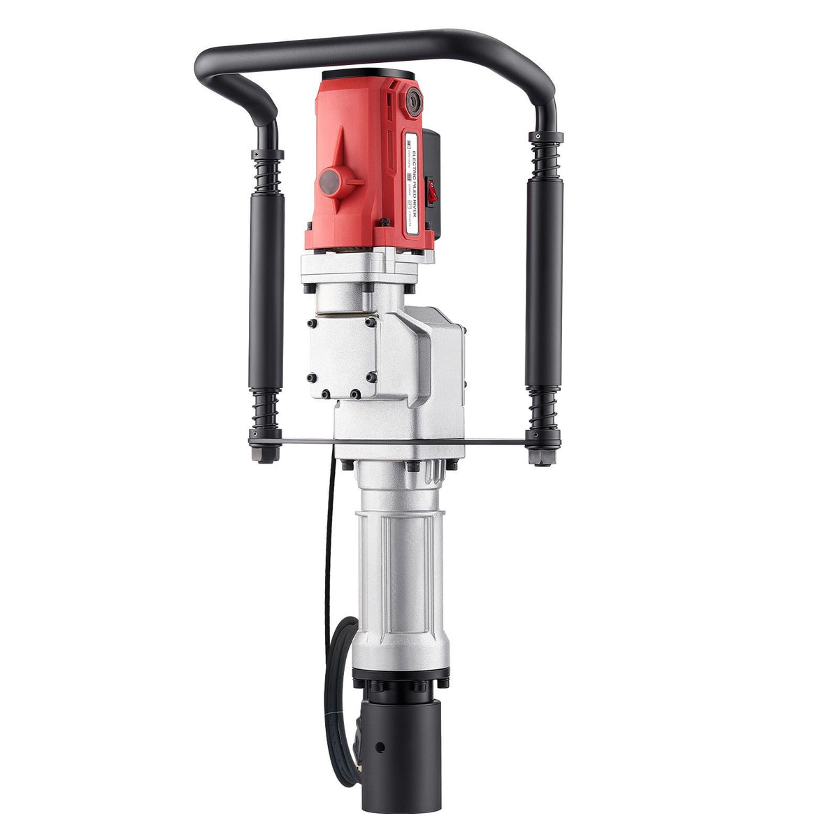 Electric T Post Driver, 2200W Handheld Post Pounder with 2.17 in/55mm, 2.76 in/70mm Sleeves, Powerful Pile Driver for Fence,Metal Fencing, Farm, Garden, Construction, Landscaping Projects