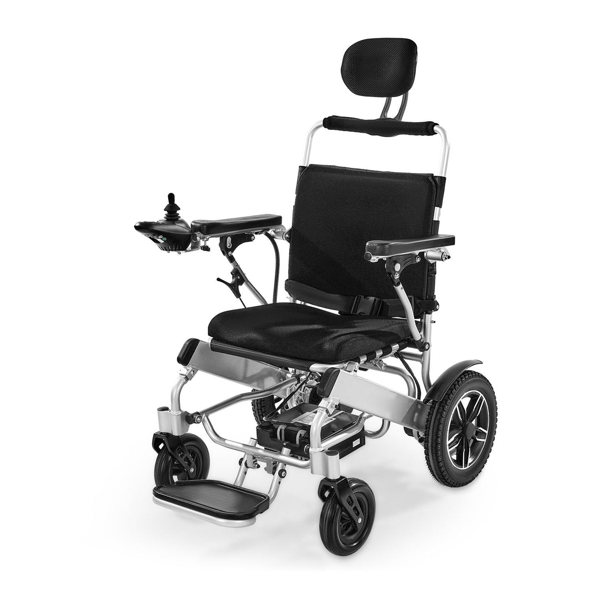 Electric Wheelchair for Adults, 300lbs Capacity with Adjustable Backrest, Foldable Lightweight Motorized Wheelchair,13-Mile Range,All-Terrain Powered,Portable 21' Seat for Seniors & Disabled