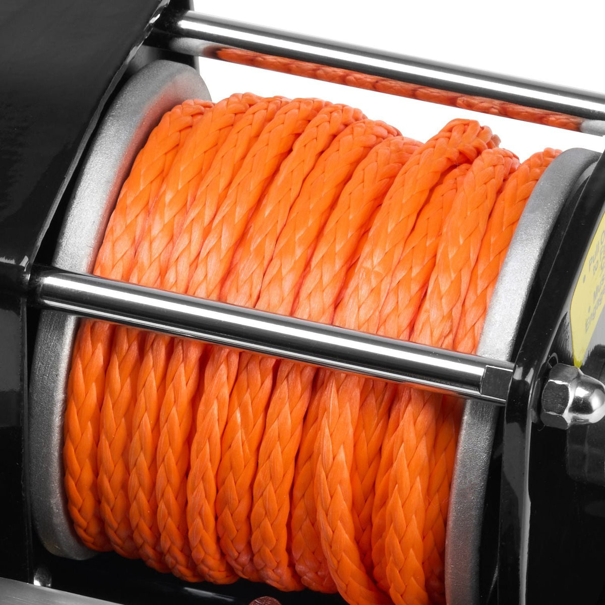 Electric Winch, 3500 lb Line Pull Capacity, 12V DC ATV/UTV Winch with Φ3/16 in x 39 ft 12 Strands Synthetic Rope Aluminum Fairlead Wired Remote Control, IP55 Waterproof for Towing UTV ATV Boat