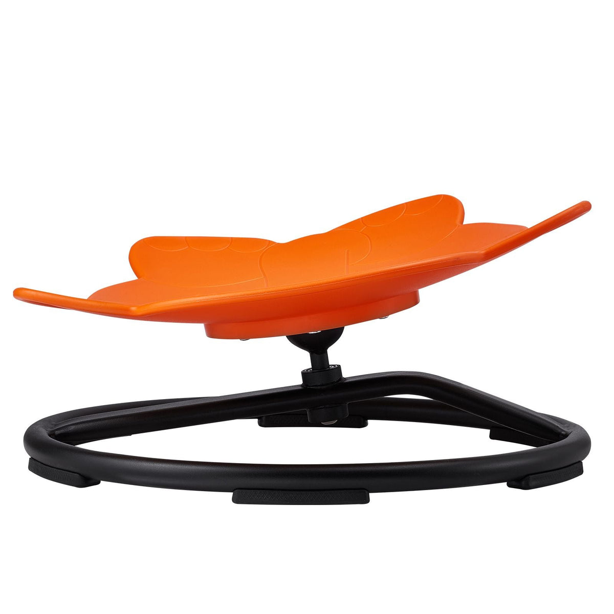 Elephant Kids Swivel Chair, 220 LBS Capacity, 360° Spinning Chair, Autistic Kids Sensory Toy Chair with Non-Slip Metal Base, Toddler Sit and Spin Chair for Coordination Balance Focus Orange