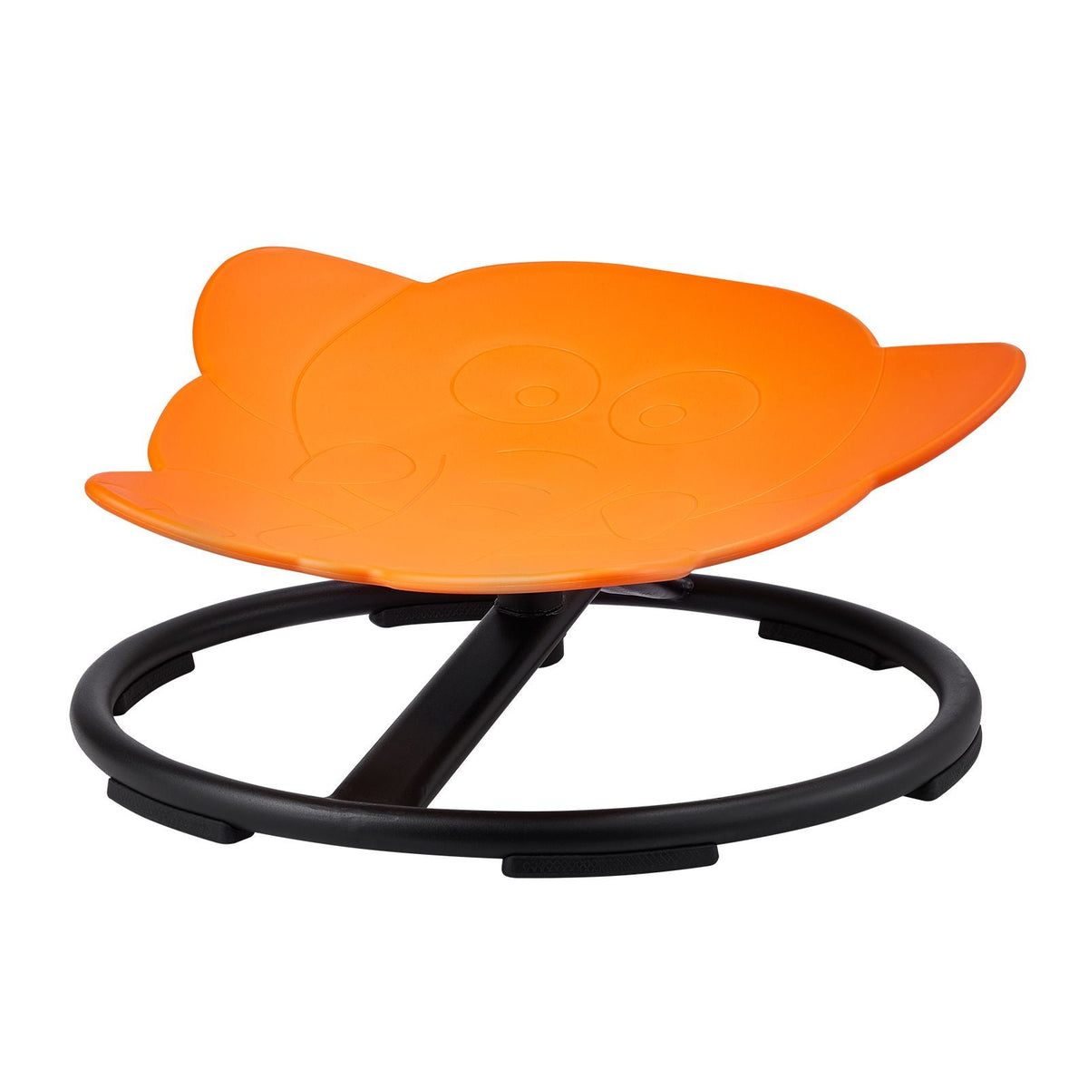 Elephant Kids Swivel Chair, 220 LBS Capacity, 360° Spinning Chair, Autistic Kids Sensory Toy Chair with Non-Slip Metal Base, Toddler Sit and Spin Chair for Coordination Balance Focus Orange