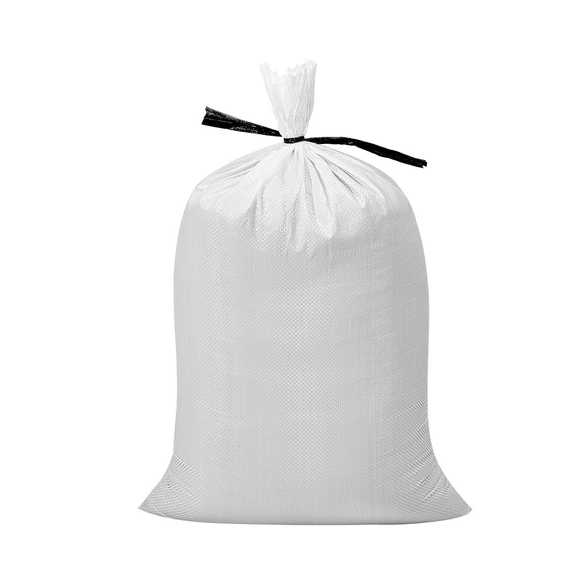 Empty Sandbags, 500 Packs 16 x 26 in, Heavy Duty Sand Bags Sacks with Ties, 50lb Capacity Woven Polypropylene Sandbags, Tear-Resistant & UV-Resistant Sand Bags for Flood Protection Barrier