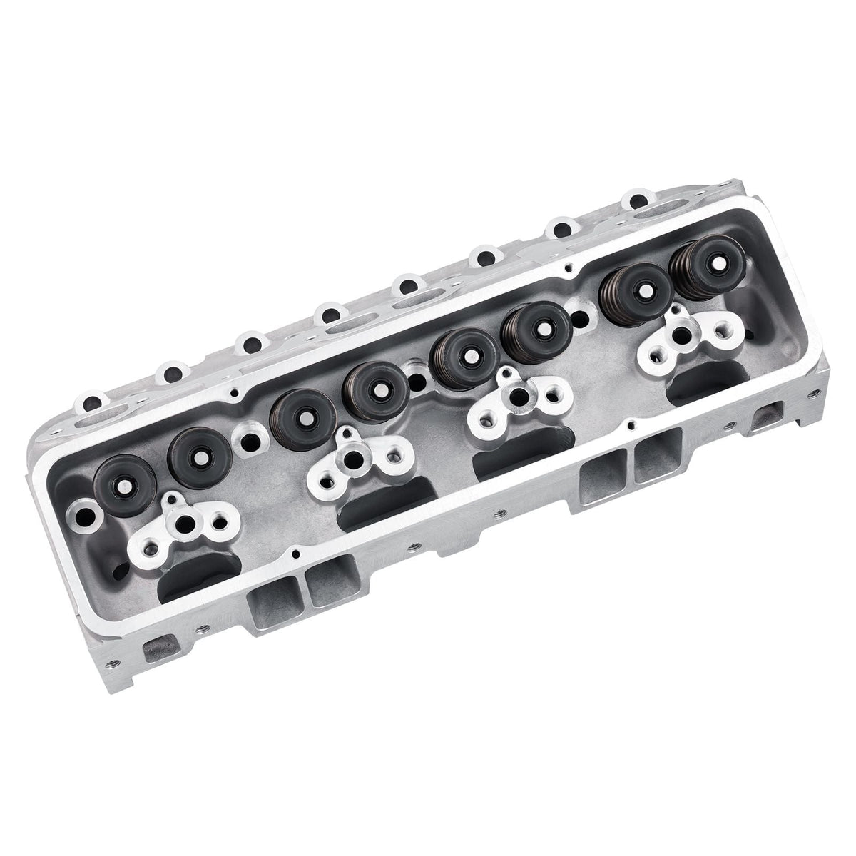 Engine Cylinder Head Assembly Replacement, Aluminum Engine Cylinder Head Kit, Compatible with Small Block Chevrolet Engines, SBC 327/ 350/ 383, Corvette, Camaro, Z06