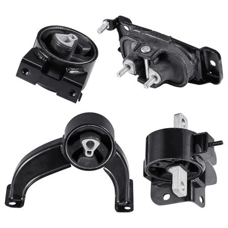 Engine Motor Mount and Transmission Mount Kit Replacement, Set of 4, Compatible with 2008–2010 Chrysler Town & Country 3.3L, Replace OE# A5654, A5480, A5465, A5493, Secure Support