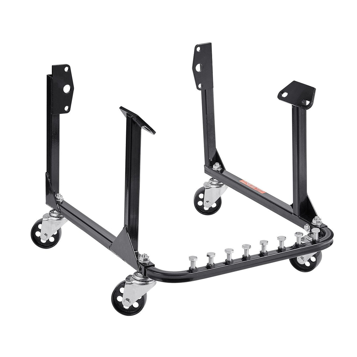 Engine Stand, 750 LBS Load Capacity Engine Motor Stand, Heavy-Duty Steel Motor Holder with 4 Swivel Casters and 4 Hook Positions, Suitable for BB-CHEVY and GEN-1 SB-CHEVY Engines