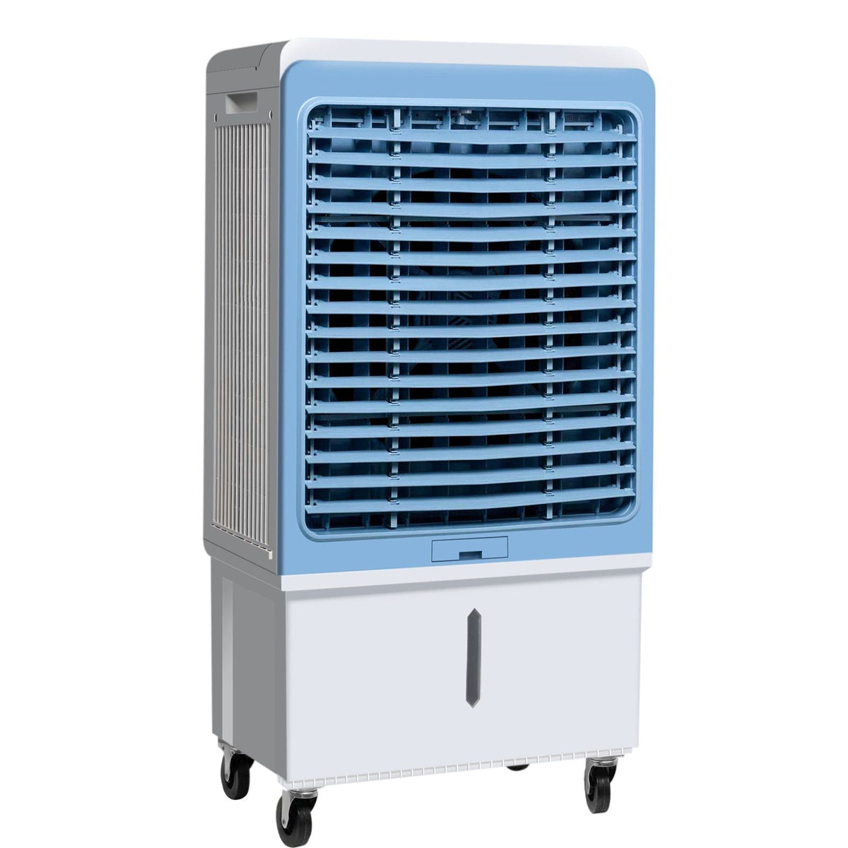 Evaporative Air Cooler, 4129 CFM with 12.7 Gallon Water Tank Swamp Cooler, Portable Cooling Fan with Remote Control, 12H Timer, 4 Ice Boxes, Quiet Operation, 3 Wind Speeds for Outdoor Indoor Use