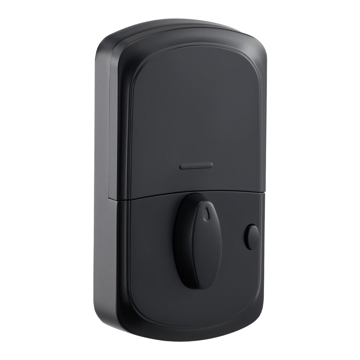 Fingerprint Door Lock Set, Electronic Biometric Deadbolt Keyless Entry Door Lock with Handle, Touchscreen, Auto Locking, One-Time Code, Anti-Peeking Password, IC Cards, for Home, Matte Black
