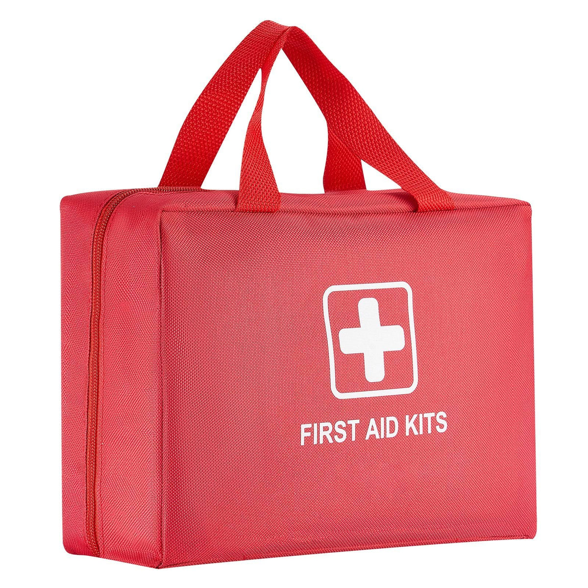 First Aid Kit, 420 Pieces, 600D Nylon Large Survival First Aid Bag, Emergency Medical Supplies, for Home, Car, Office, Travel, Camping, Truck, Hiking, Sports, Vehicle and Outdoor Emergencies