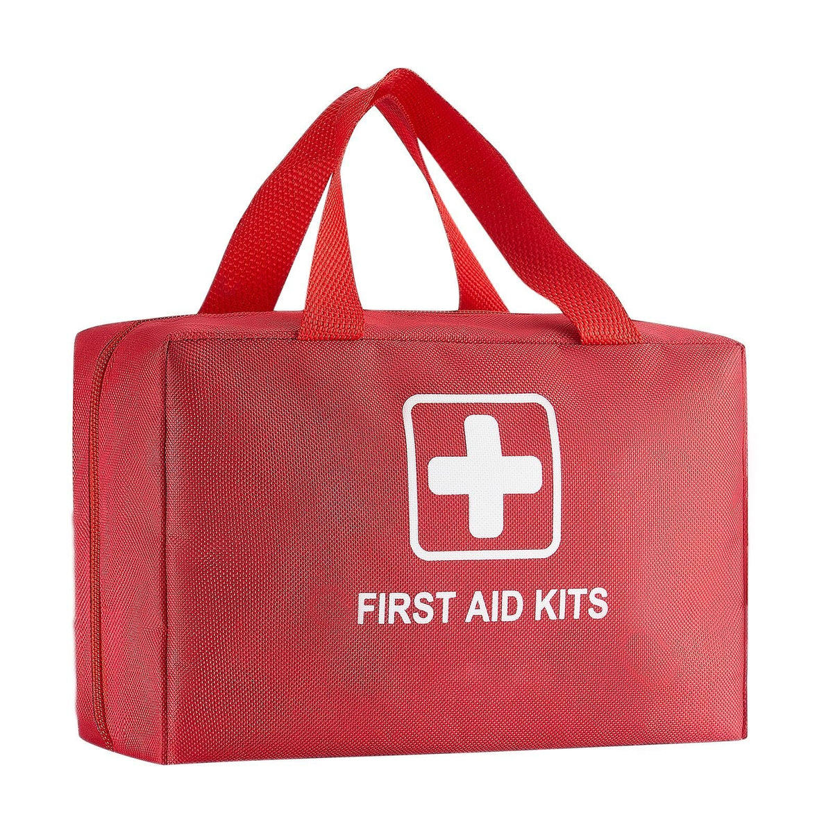 First Aid Kit, 500 Pieces, 600D Nylon Large Survival First Aid Bag, Emergency Medical Supplies, for Home, Car, Office, Travel, Camping, Truck, Hiking, Sports, Vehicle and Outdoor Emergencies