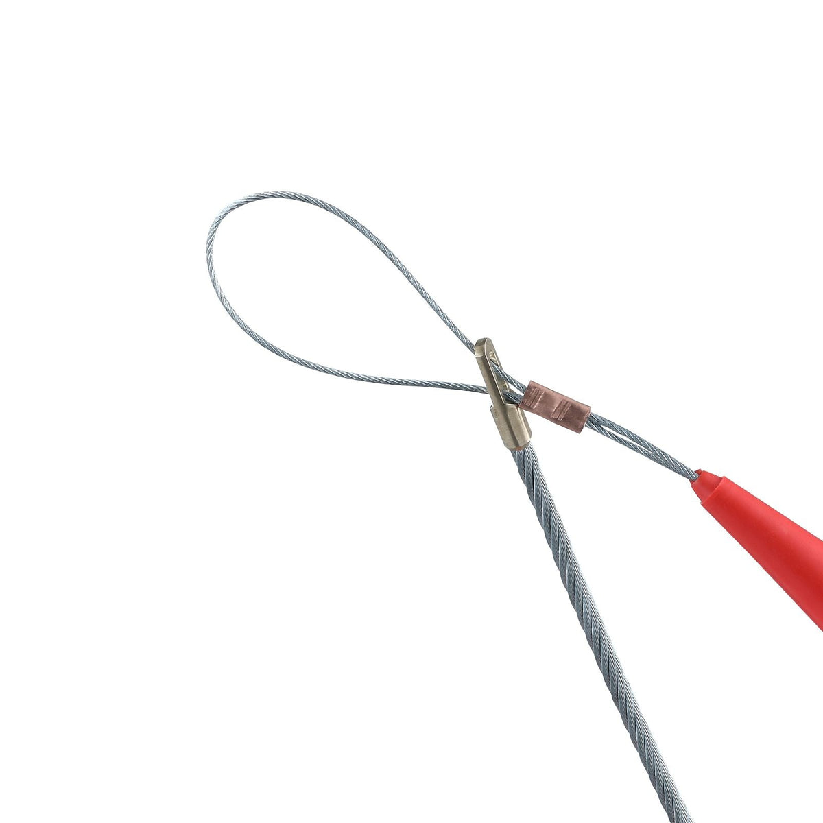Fish Tape, 100 ft, 1/16-inch, Fiberglass Wire Puller with Optimized Housing and Handle, Easy-to-Use Cable Puller Tool, Flexible Wire Fishing Tools for Wall and Electrical Conduit, Non-Conductive