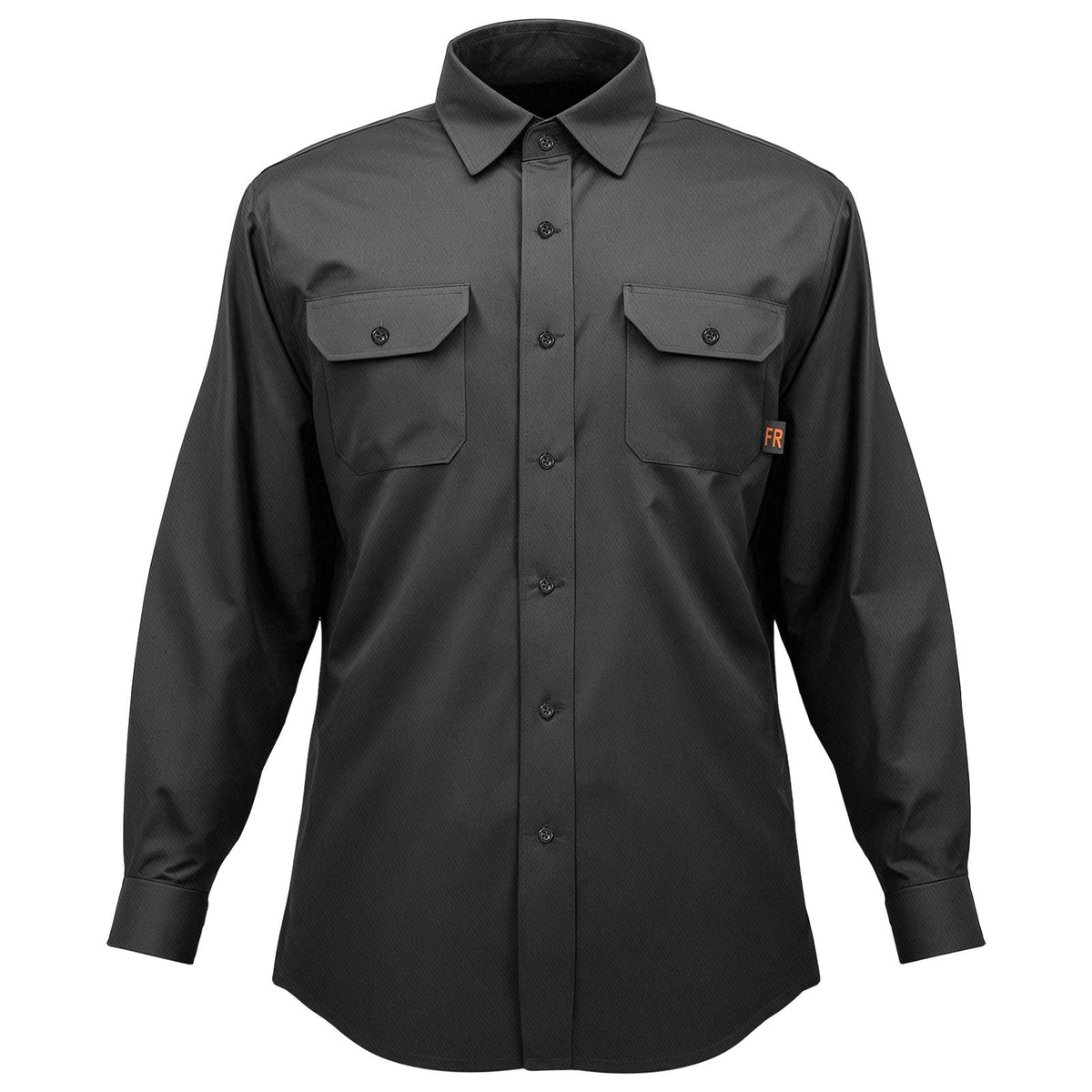Flame Resistant Welding Jacket, 7oz. FR Shirts for Men, Machine Washable Cotton Heat-Resistant Welding Shirt, Meets ATPV 9.2 Cal/cm² Arc Rating - M Size