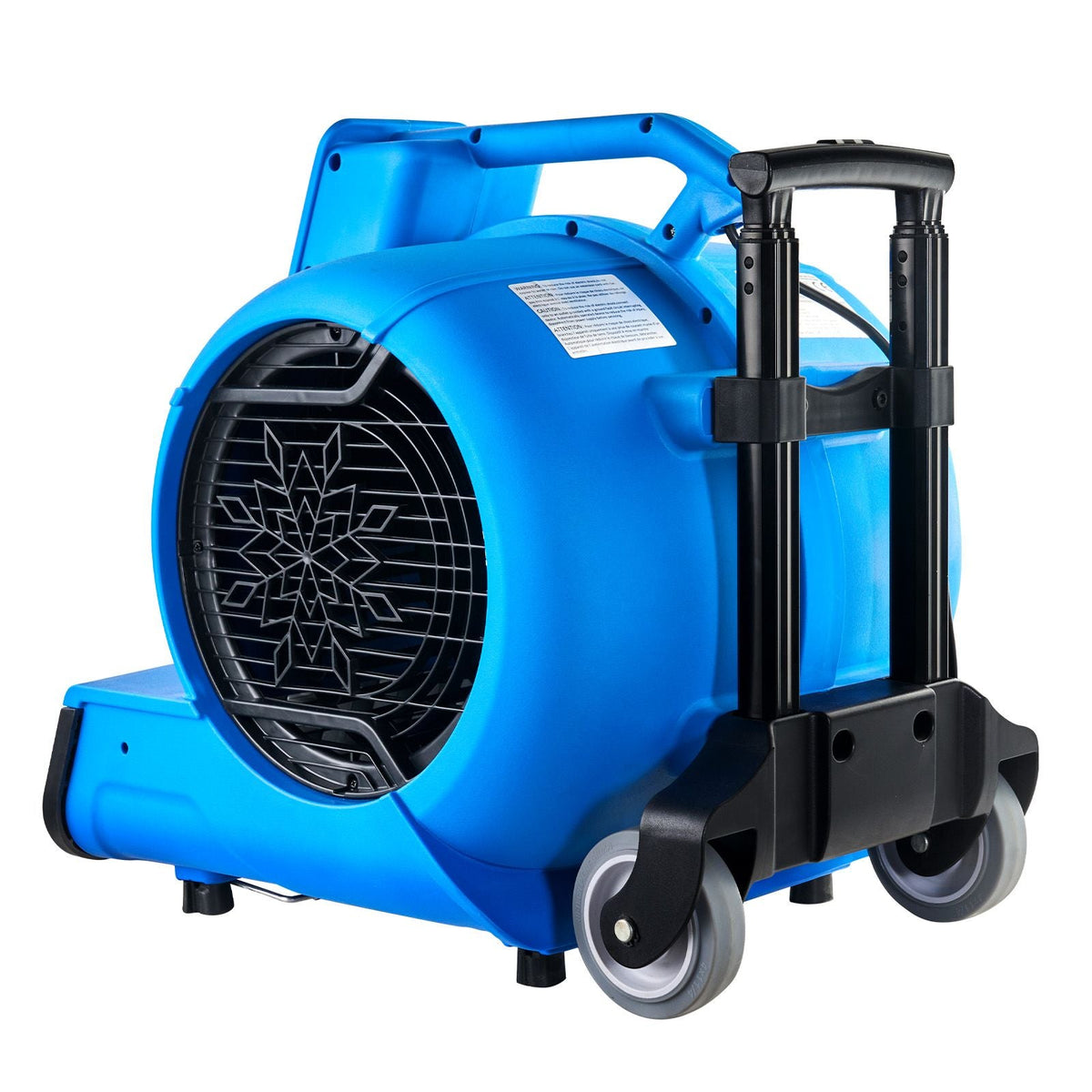 Floor Blower, 1560 RPM 4000 CFM, Air Mover for Drying and Cooling, Portable Carpet Dryer Fan with 3 Blowing Angles, Timer, 3-Speeds Adjustment, for Janitorial, Home, Commercial Use