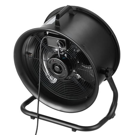 Floor Fan, 3 Speeds High Velocity Heavy Duty 14 Inch Industrial Fan, 2520 CFM 360° Adjustable Tilt 23.62 ft/sec Airflow Large Metal Fan, for Home, Gym, Office, Garage, Commercial Shop & Bedroom