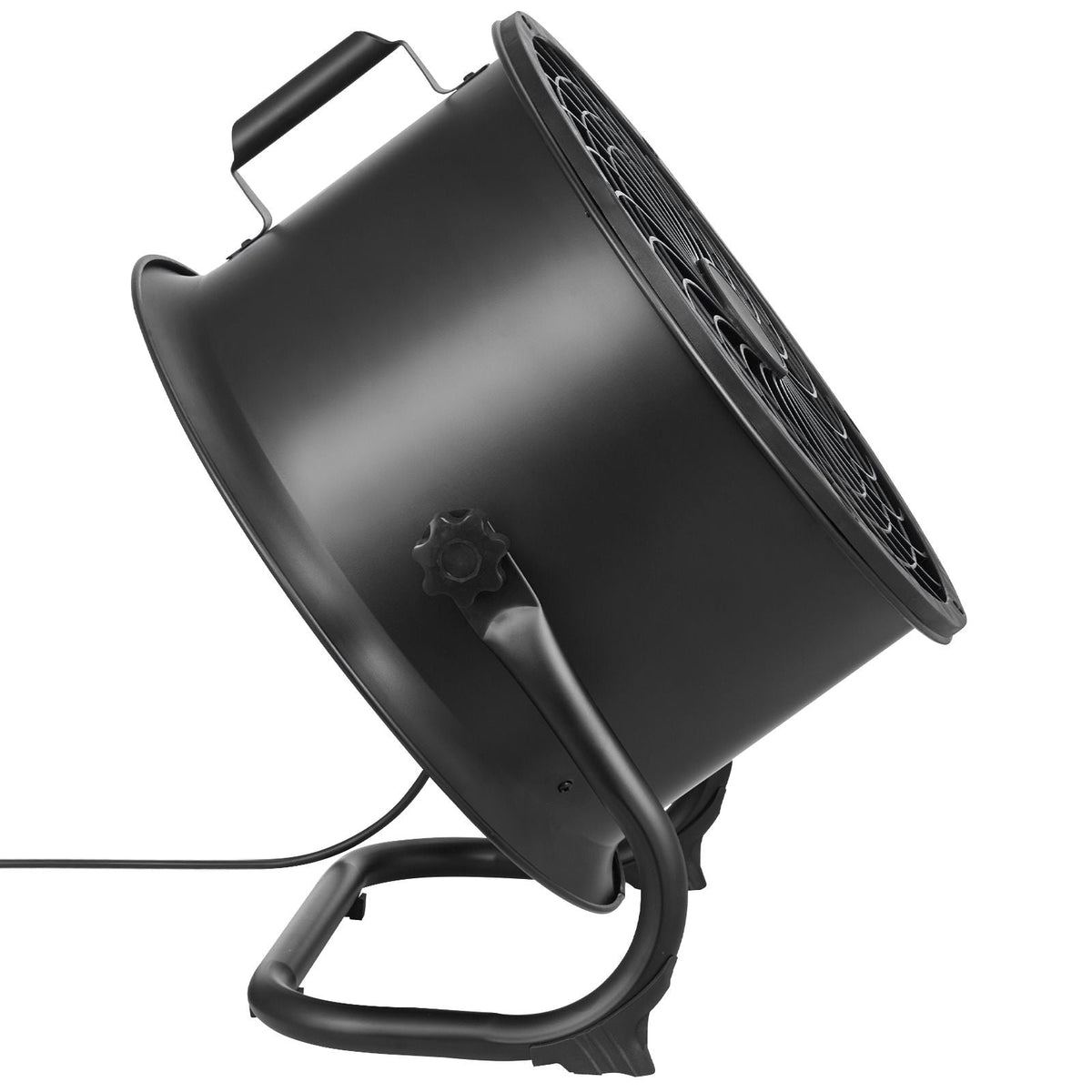 Floor Fan, 3 Speeds High Velocity Heavy Duty 14 Inch Industrial Fan, 2520 CFM 360° Adjustable Tilt 23.62 ft/sec Airflow Large Metal Fan, for Home, Gym, Office, Garage, Commercial Shop & Bedroom