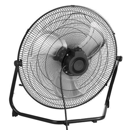 Floor Fan, 3 Speeds High Velocity Heavy Duty 20 Inch Industrial Fan, 4800 CFM 360° Adjustable Tilt 21.33 ft/sec Airflow Large Metal Fan, for Home, Gym, Office, Garage, Commercial Shop & Bedroom