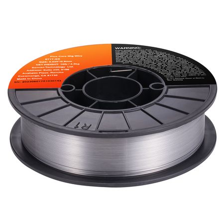 Flux Core Welding Wire, E71T-GS 0.035-inch 10LBS, Gasless Mild Steel MIG Welding Wire with Low Splatter for All Position Arc Welding and Outdoor Use
