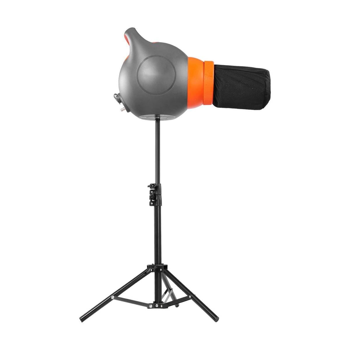 Foam Machine, 115 W Party Foam Cannon, Portable Foam Maker with a Tripod Stand, Powerful Foam Party Machine, for Backyard, Pool, Outdoor Events, Birthdays, Celebrations and Party, Grey & Orange