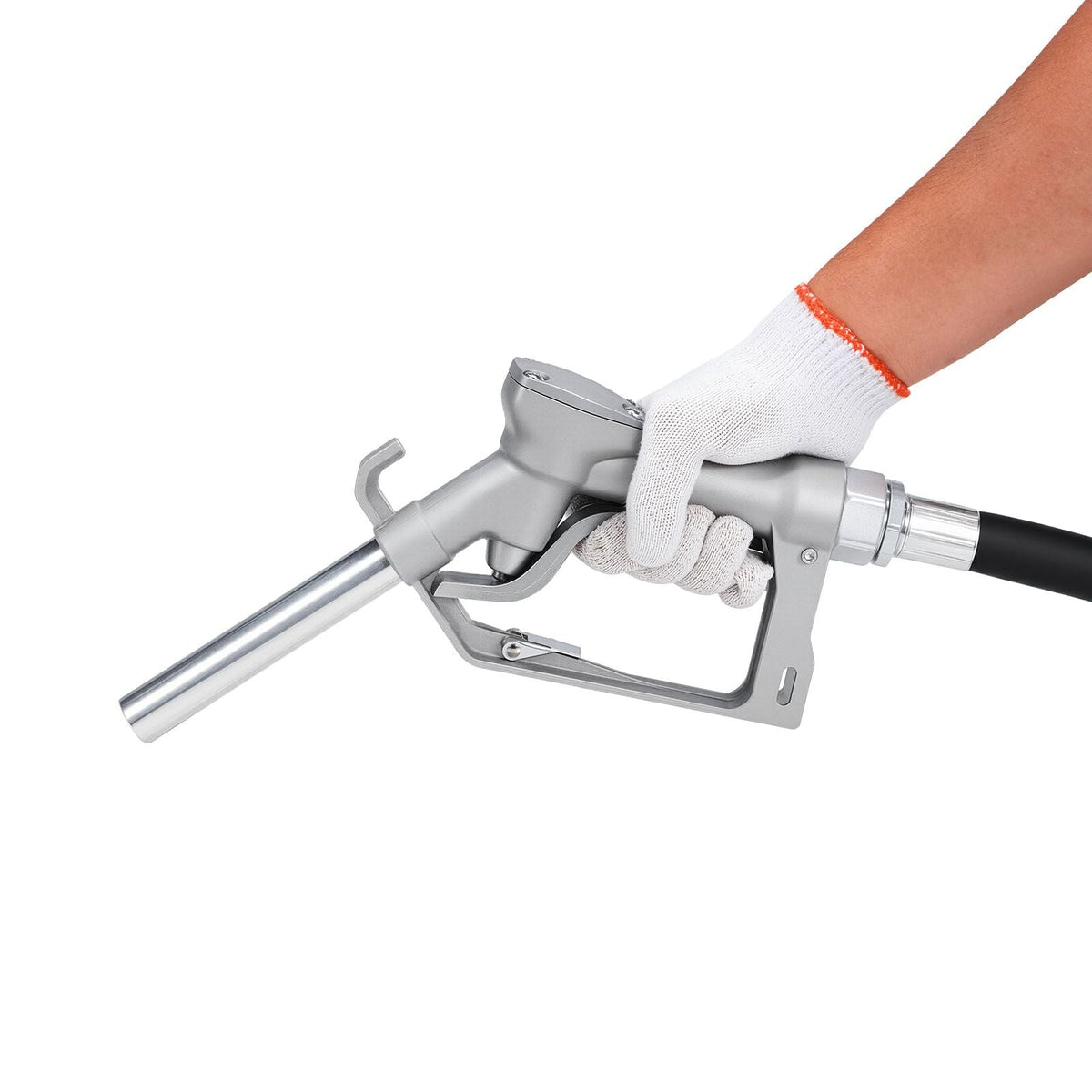 Fuel Transfer Pump, 12V DC 20 GPM 1/4 HP Diesel Pump, Extractor Pumps with Manual Nozzle, Discharge Hose and Suction Pipe, for Gasoline, Diesel, Kerosene, Ethanol-Methanol Blends & Biodiesel