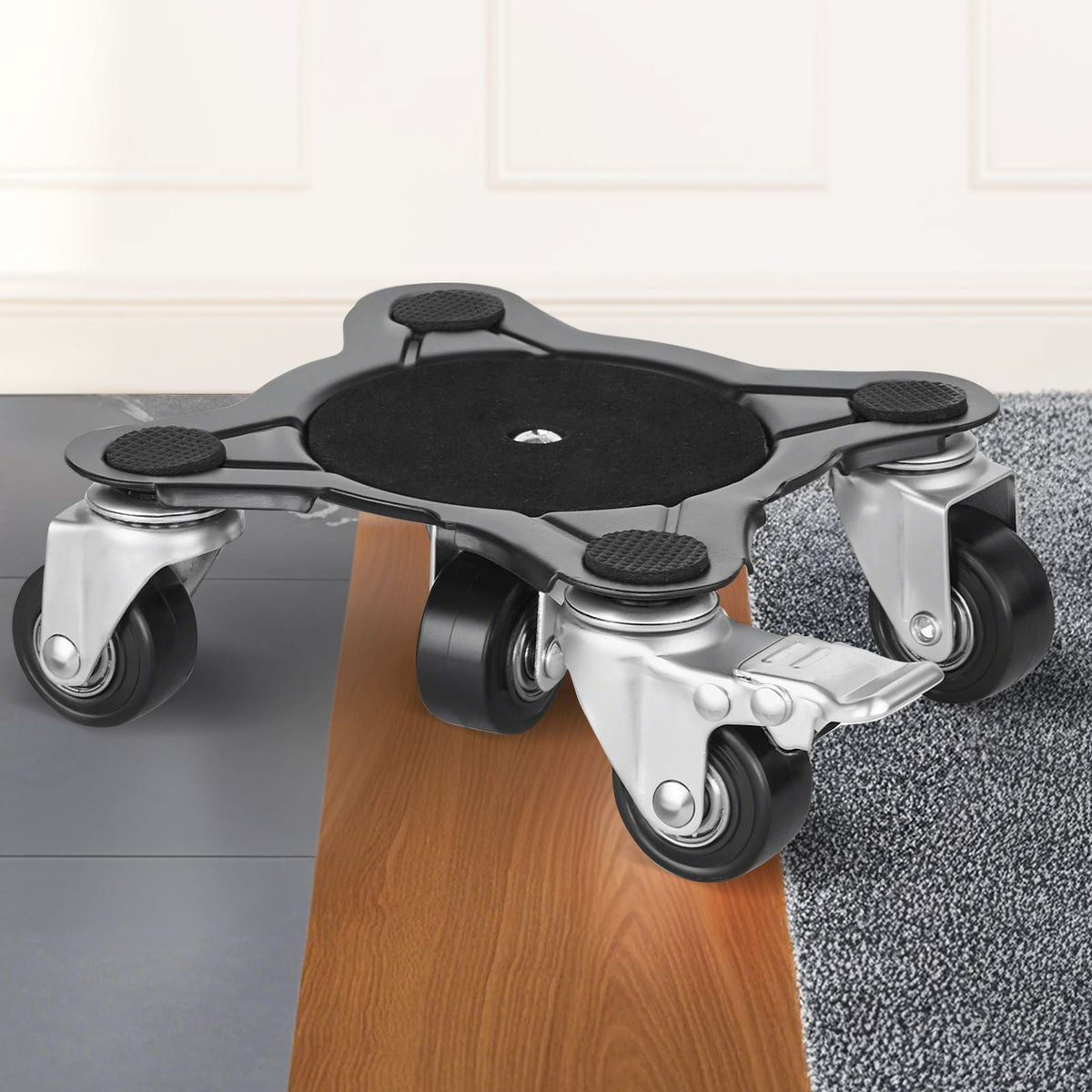 Furniture Dolly, Maximum Load 1200 lbs, Heavy Duty Furniture Movers with 5 360° Rotation Wheels, Carbon Steel Panel, Furniture Lift Slider Tool Set for Appliances, Sofa, Fridge, Washing Machine