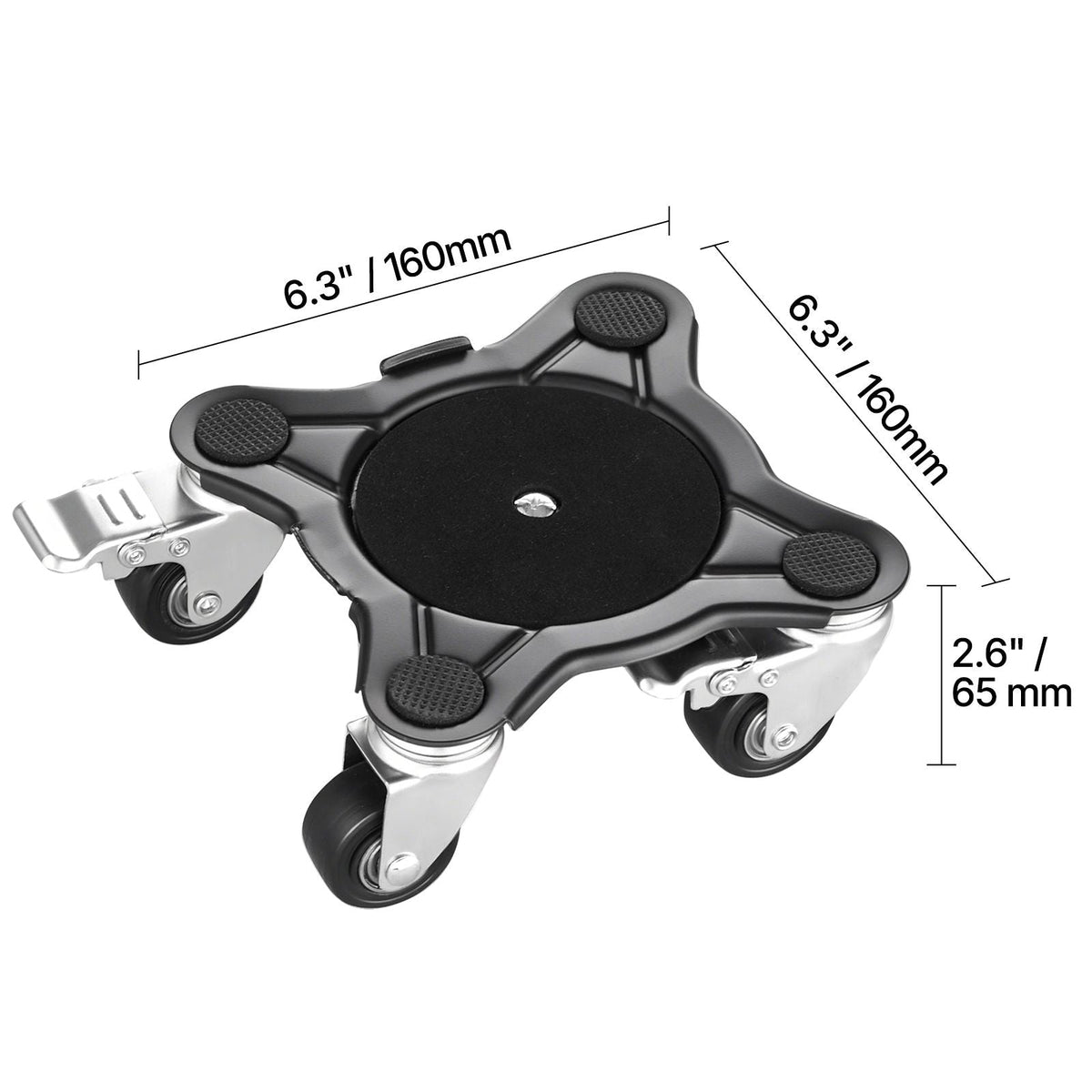 Furniture Dolly, Maximum Load 1200 lbs, Heavy Duty Furniture Movers with 5 360° Rotation Wheels, Carbon Steel Panel, Furniture Lift Slider Tool Set for Appliances, Sofa, Fridge, Washing Machine