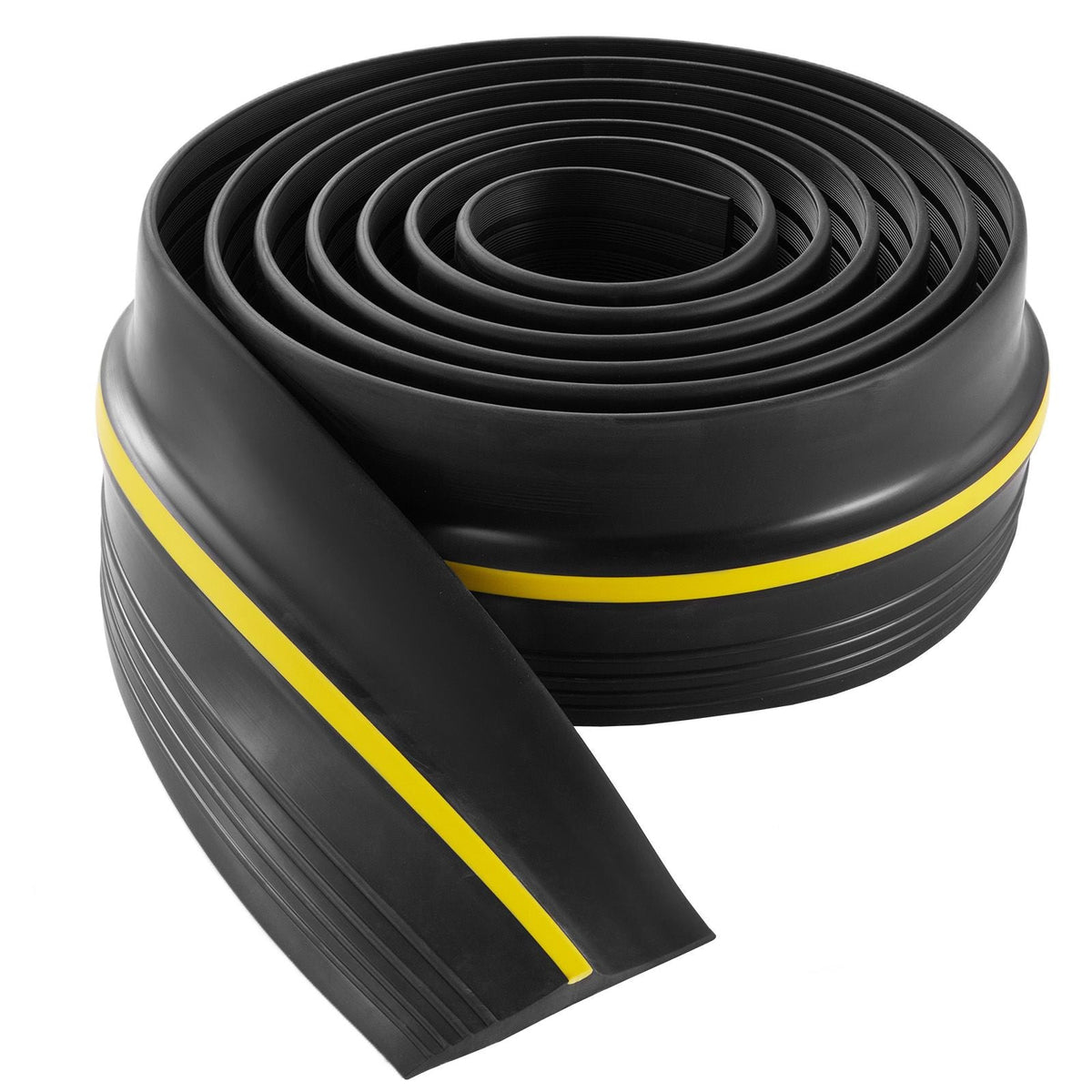 Garage Door Threshold and Bottom Seals Kit, 10 FT U Shape+O Ring Universal Garage Door Bottom Seal Weatherstrip PVC, Combine with Weatherproof Garage Threshold Seal Strip with Adhesive, Black