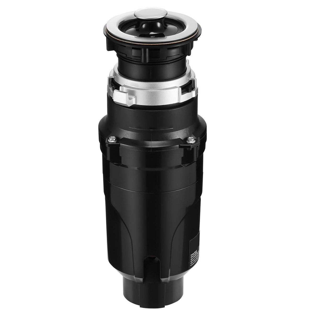 Garbage Disposal, 1/2HP 3450RPM Continuous Feed Food Waste Disposer, EZ Connect Food Waste Grinding System with Power Cord & Splash Guard for Kitchen Sinks