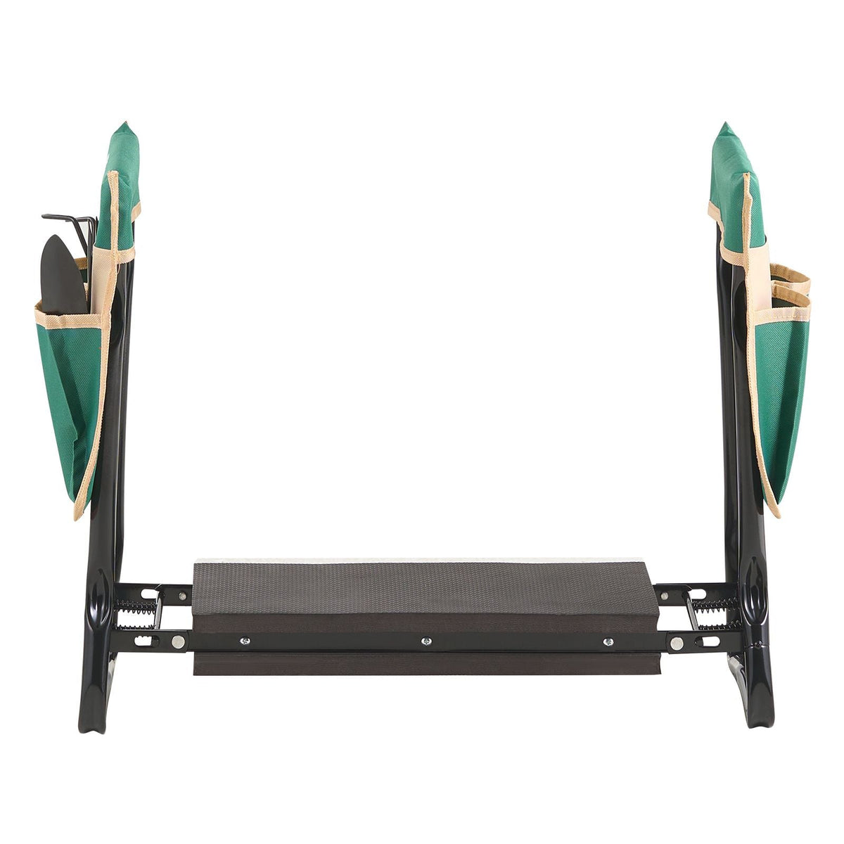 Garden Kneeler and Seat, 8 in Wide Kneeling Pad, Heavy Duty Garden Kneeling Stool, Folding Garden Seat with 2 Tool Bags, Relieve Knee & Back Pain, Portable Garden Bench for Women Grandparents