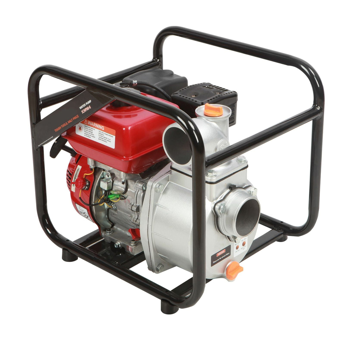 Gasoline Engine Water Pump, 3-inch, 7HP 265 GPM, 142ft Lift, 22ft Suction, 4-Stroke Gas Powered Trash Water Transfer Pump Portable High Pressure with 25ft Hose for Irrigation Pool, EPA Certified