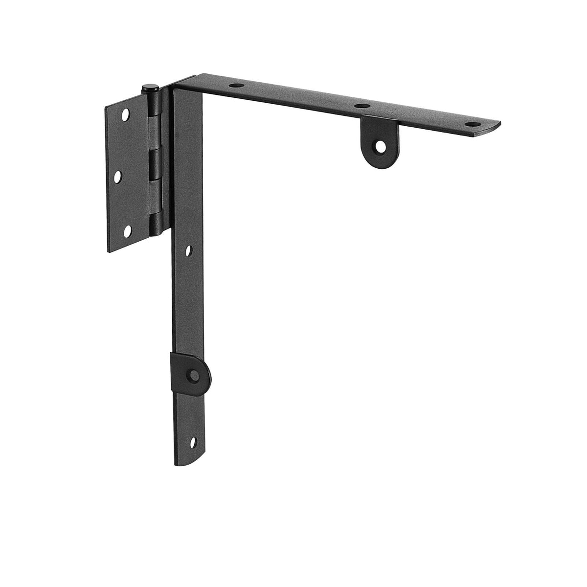 Gate Corner Brace Bracket, Anti Sag Gate Frame Hardware Kit, Gate Frame Brace Bracket with Latch Lock Rope, Latch Lock, for Shed Doors, Corral Gates, Driveway Gates, Wood Windows, Iron, Black
