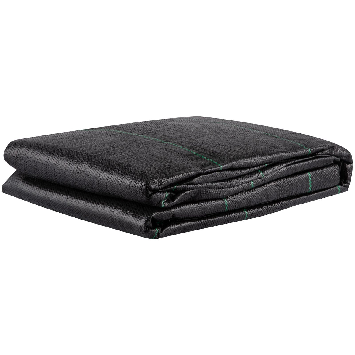 Geotextile Fabric, 12.5 x 50 ft 3.5oz Woven PP Driveway Drain Cloth with 600lbs Tensile Strength, Heavy Duty Underlayment for Soil Stabilization, Landscaping, Weed Barrier, 12.5FT50FT-3.5OZ, Bla